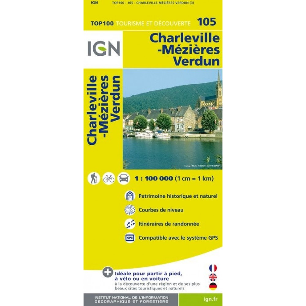 105 IGN Charleville-Mézières Verdun
